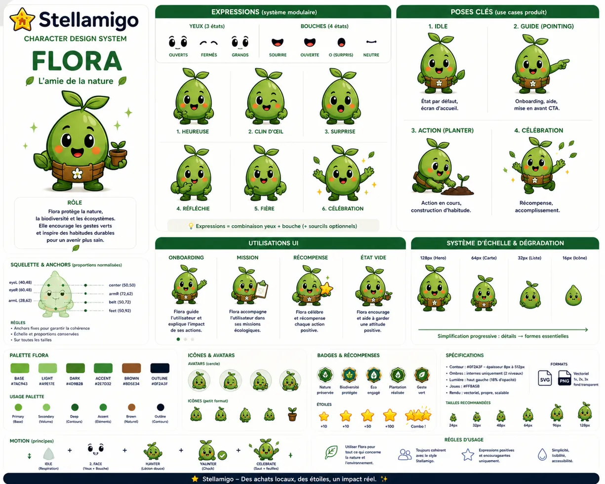 Flora — L'amie de la nature · biodiversité