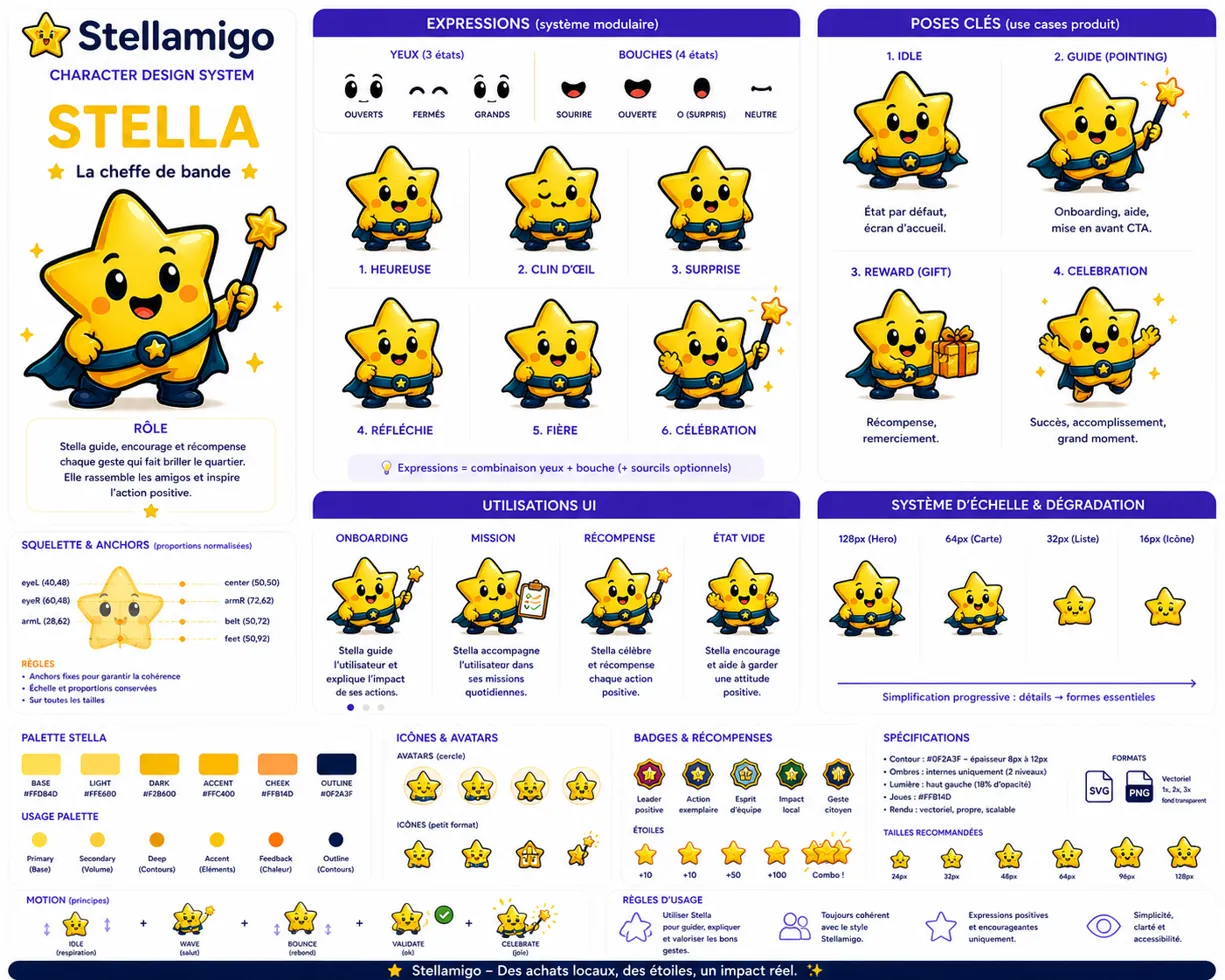 Stella — character system